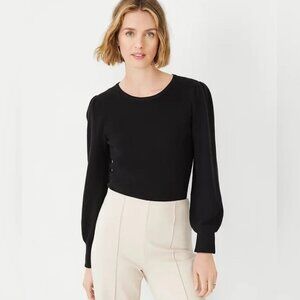 Ann Taylor Women's Balloon Sleeve Sweater